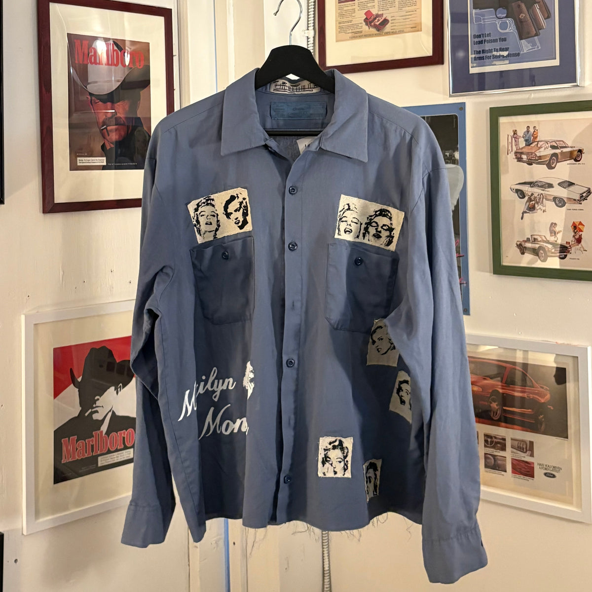 Faces of Marilyn- Button Up