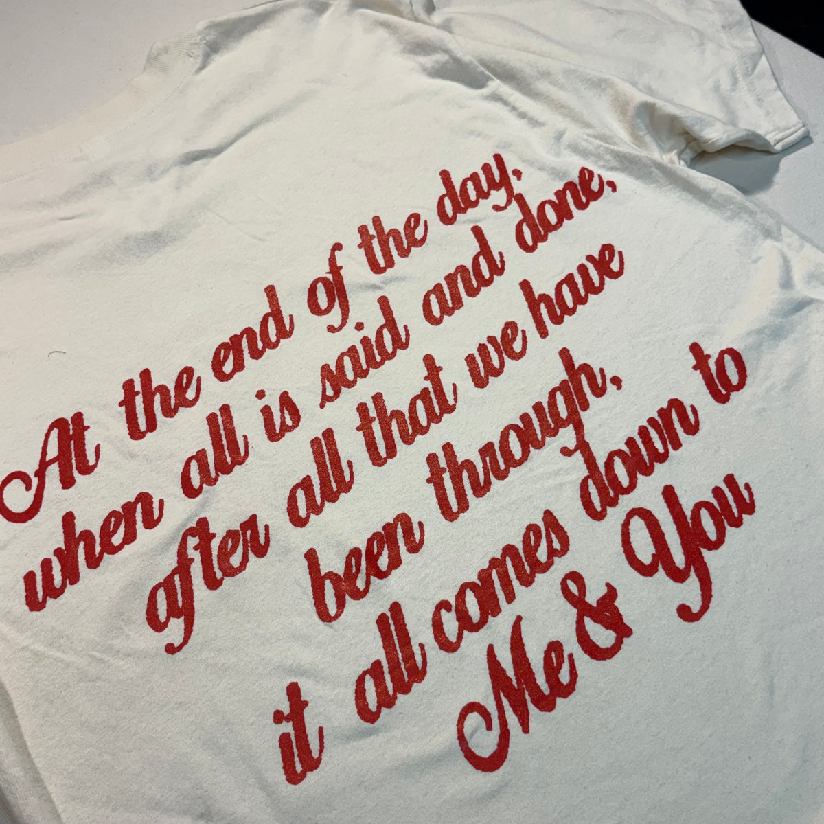 Me&You Quote - Regular Tee