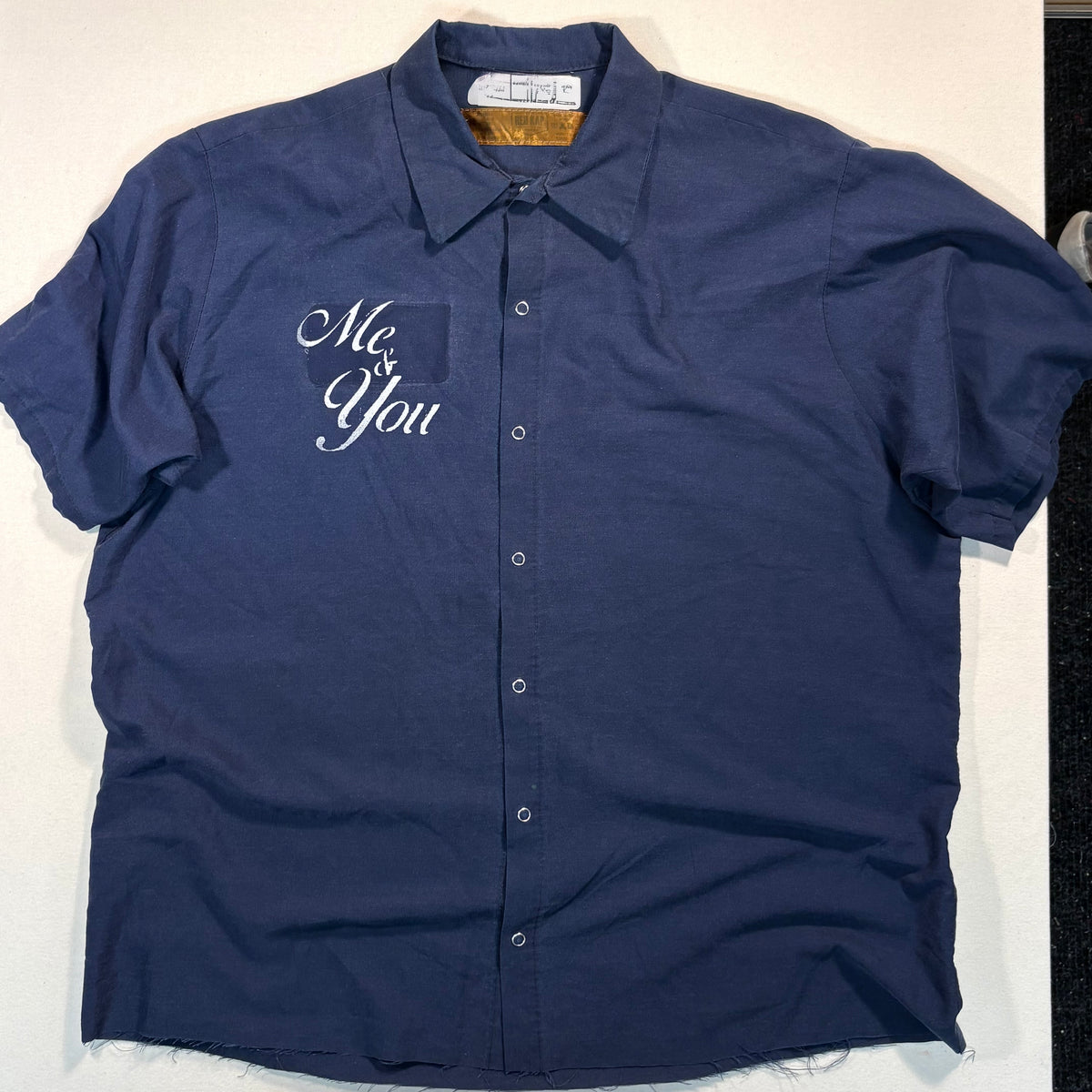 Me & You Quote - Button Up